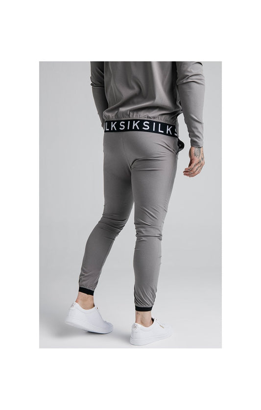 SikSilk Agility Poly Ripstop Track Pants - Grey