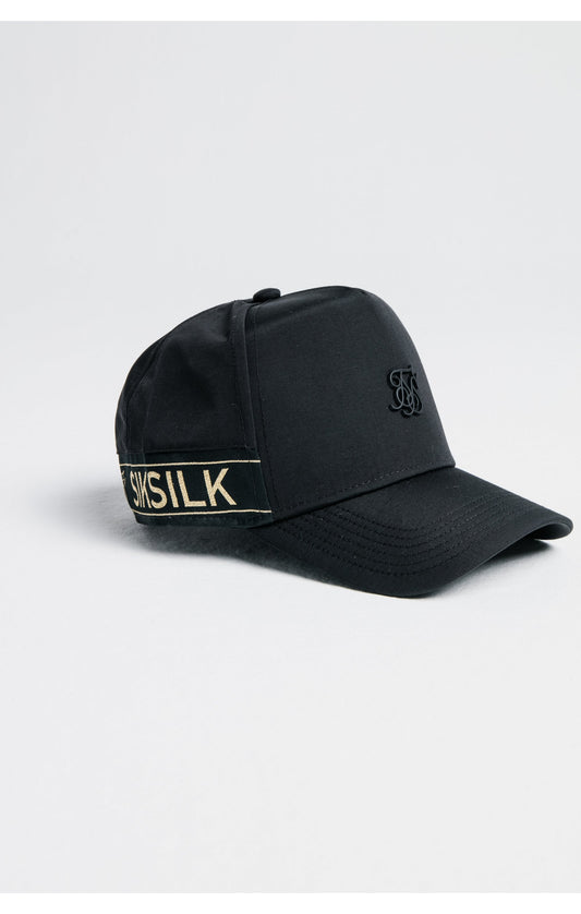 SikSilk Nylon Tape trucker - Black & Gold