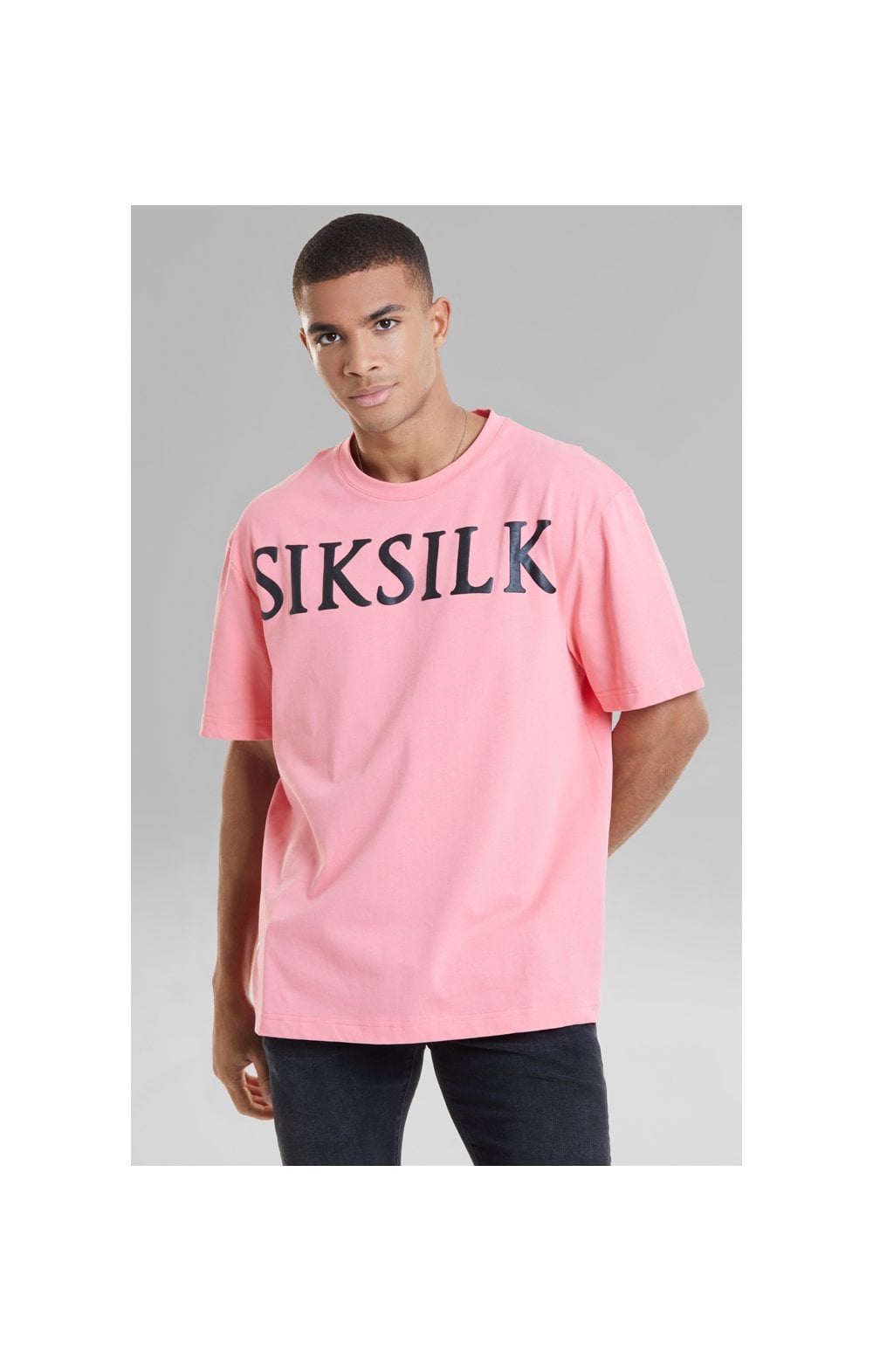 Laad de afbeelding in de Galerij viewer, Pink Relaxed Fit T-Shirt