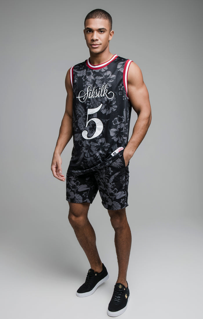 Laad de afbeelding in de Galerij viewer, Black Basketball Vest (1)