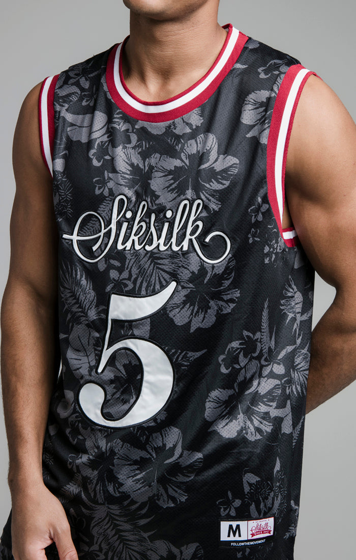 Laad de afbeelding in de Galerij viewer, Black Basketball Vest