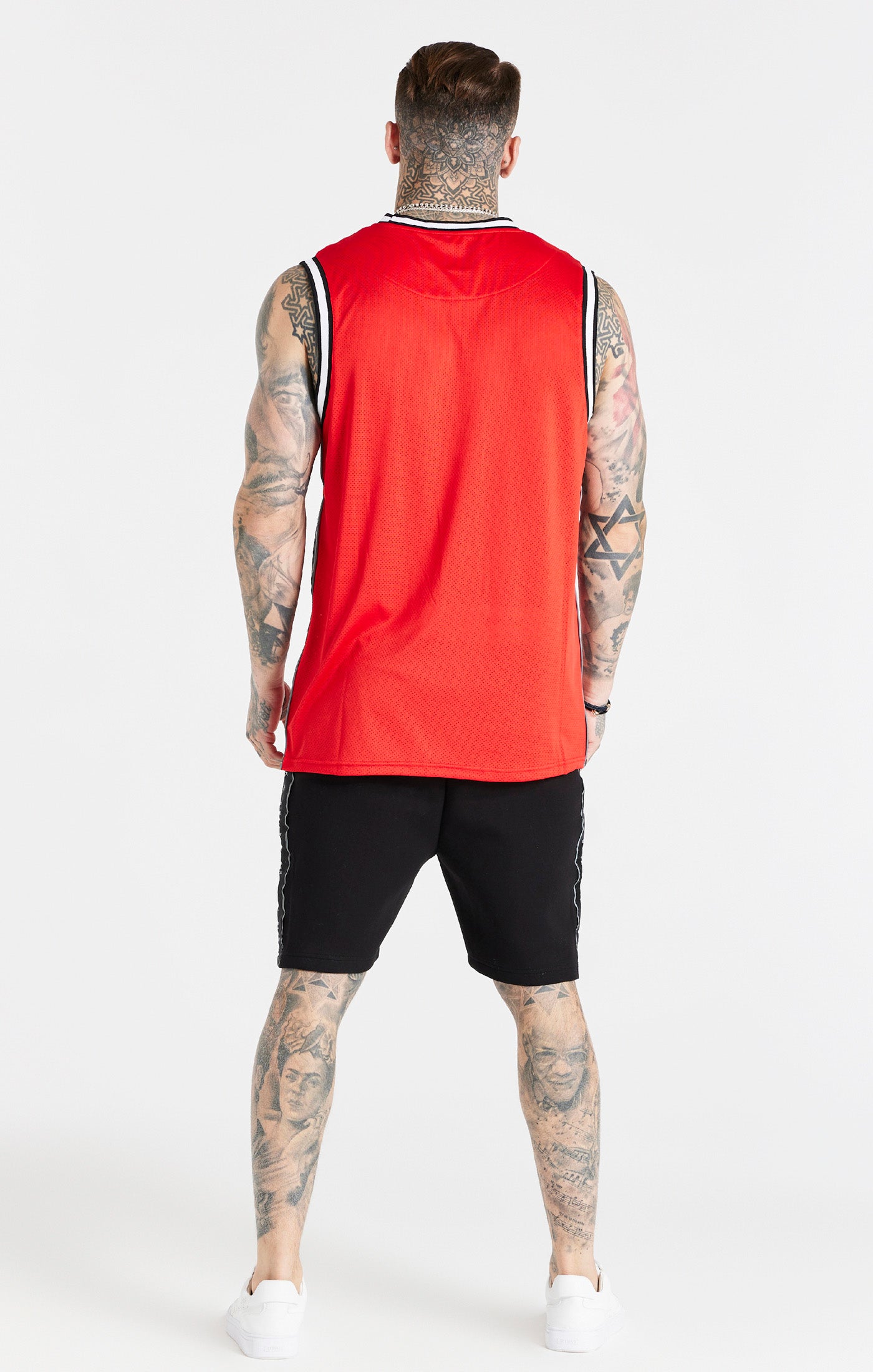 Laad de afbeelding in de Galerij viewer, Red Tape Basketball Vest (4)