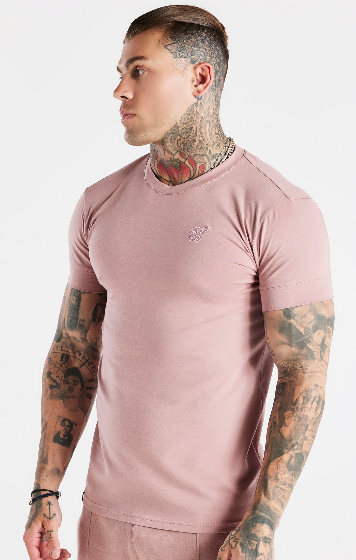 Laad de afbeelding in de Galerij viewer, Dusky Pink Smart T-Shirt