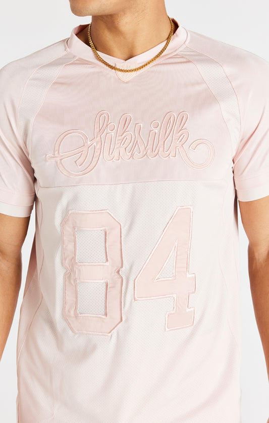 Camiseta deportiva elástica SikSilk - Rosa