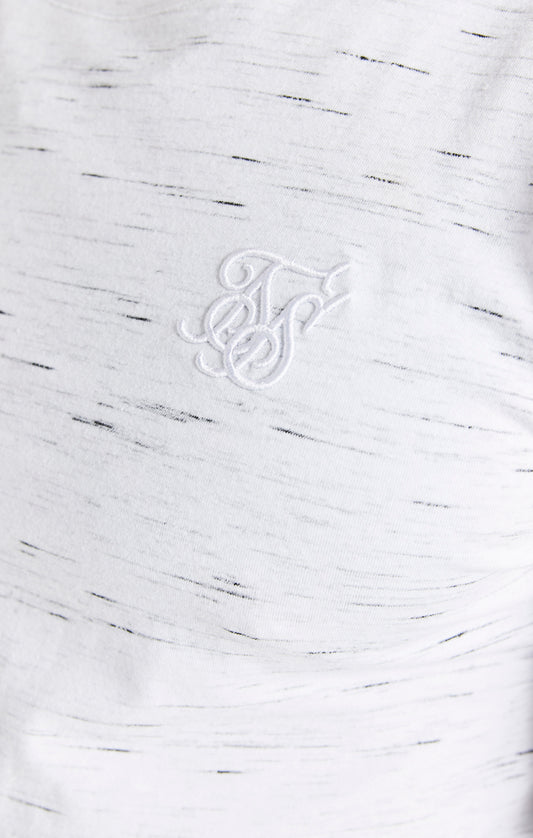 Camiseta de deporte SikSilk de manga corta - Blanco