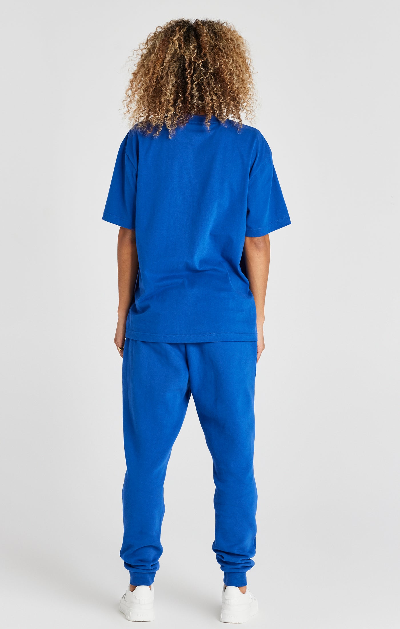Laad de afbeelding in de Galerij viewer, Joggers holgados SikSilk con tobillo ajustado - Azul (7)