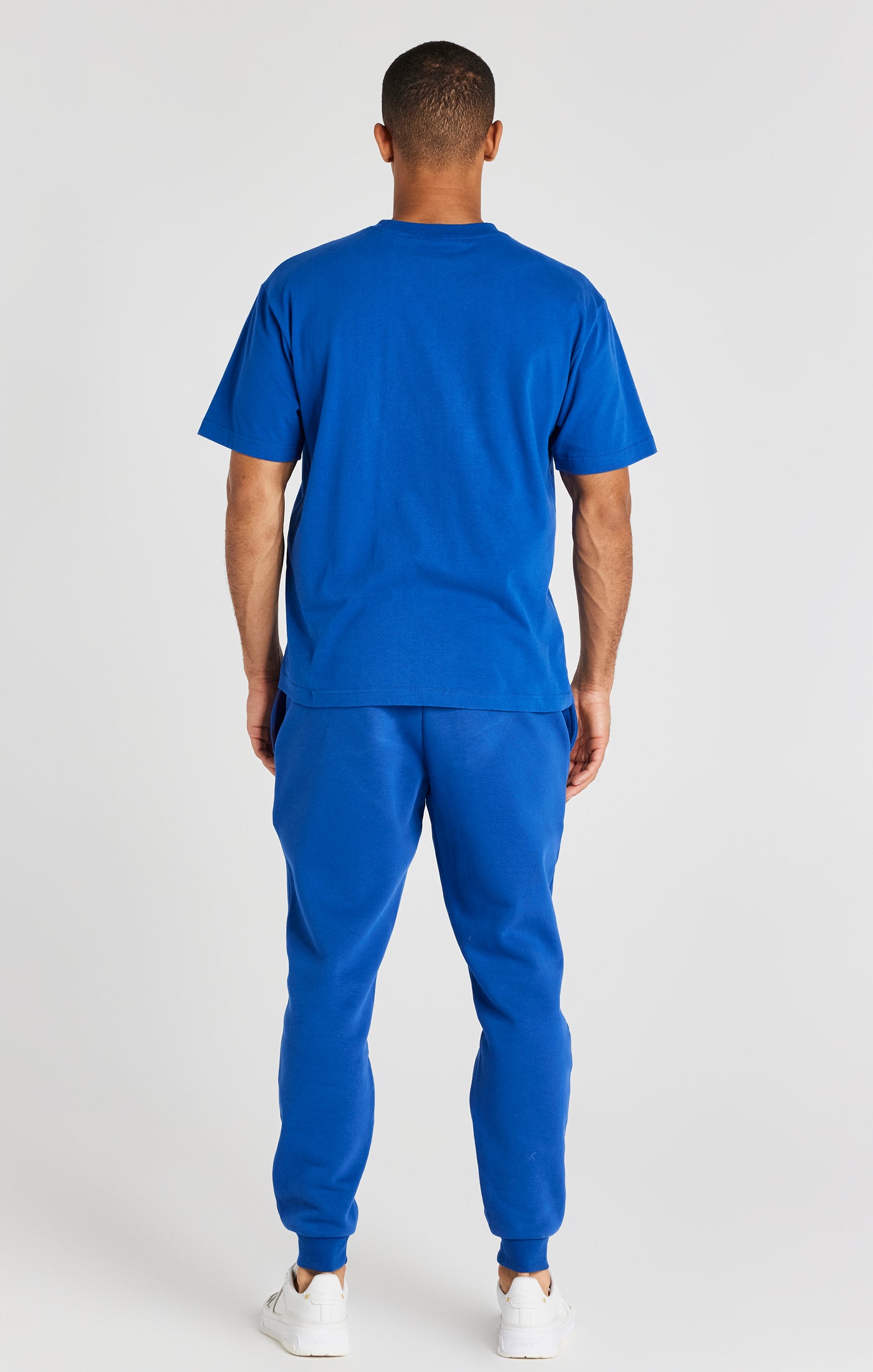 Laad de afbeelding in de Galerij viewer, Joggers holgados SikSilk con tobillo ajustado - Azul (8)
