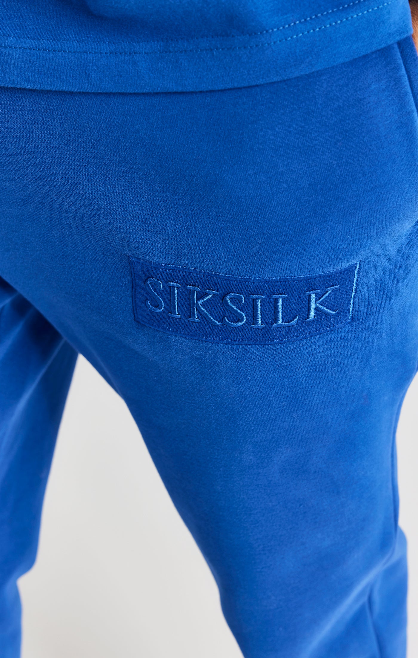 Laad de afbeelding in de Galerij viewer, Joggers holgados SikSilk con tobillo ajustado - Azul (4)