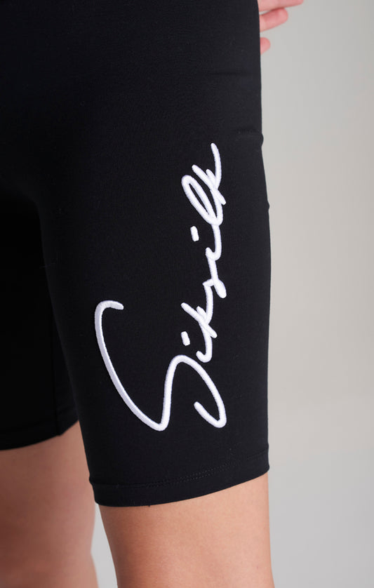 Pantalón ciclista SikSilk Signature - Negro