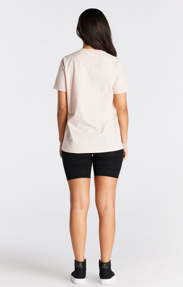 Laad de afbeelding in de Galerij viewer, Camiseta SikSilk Essential estilo boyfriend - Rosa (5)