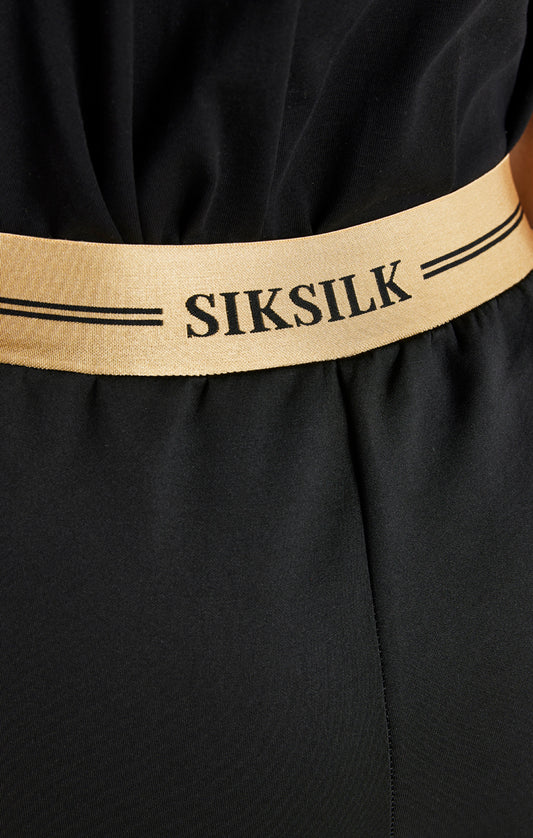 Pantalón de chándal SikSilk Supremacy - Negro